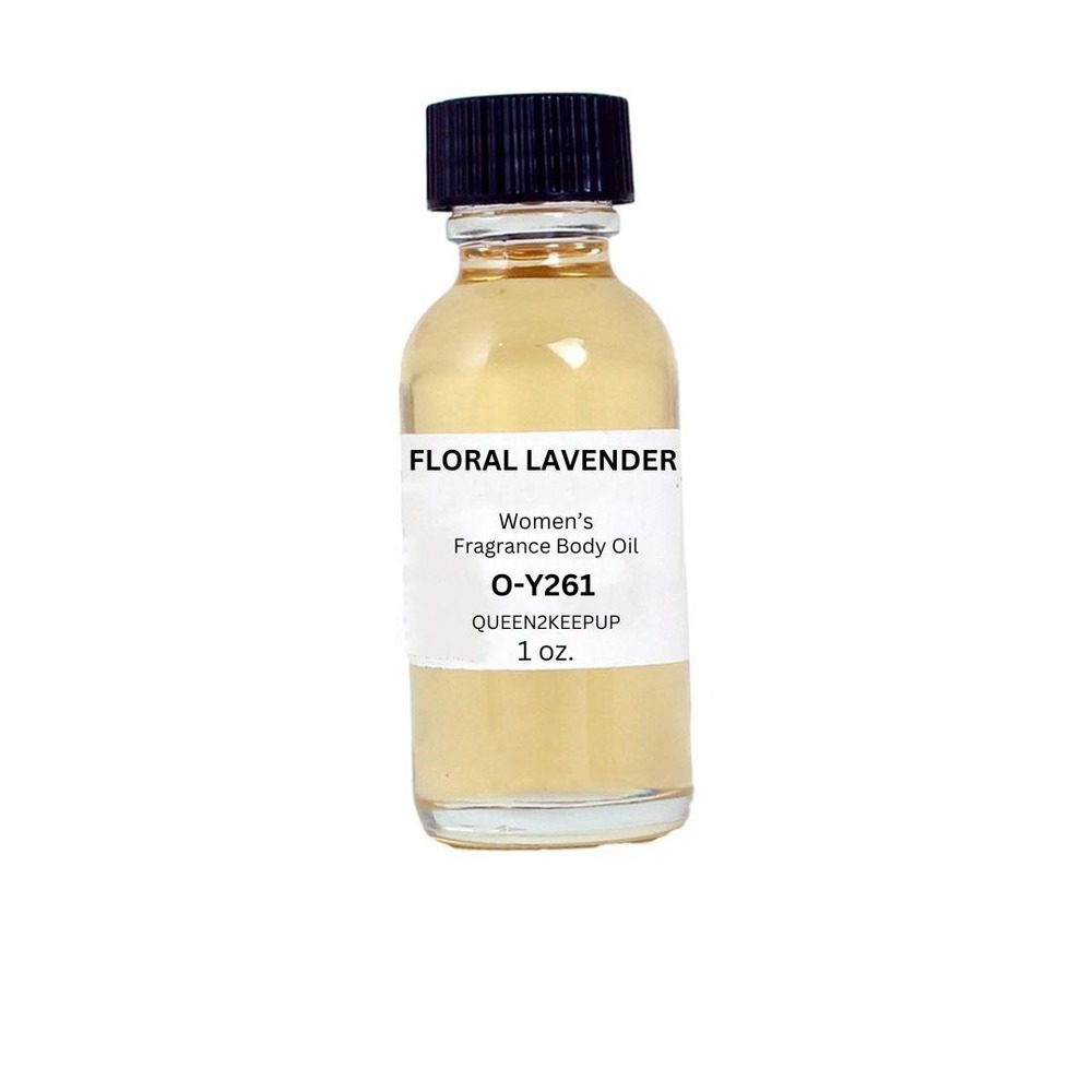 Floral Lavender (Woman) Body Oil 1 oz Fragrance All Natural Scent